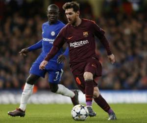Messi no ha podido anotar un gol al Chelsea. Foto:AFP