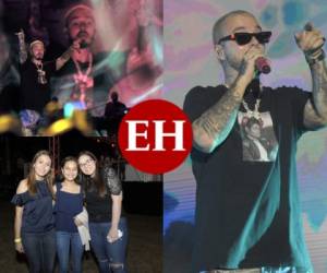 El colombiano J Balvin puso a bailar y cantar a los hondureños con el vibrante concierto que ofreció en el Chochi Sosa de la capital. A las 11:30 PM arrancó con su espectacular show musical. Fotos Alejandro Amador| EL HERALDO