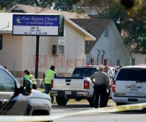 Imagen de la Primer Iglesia Bautista en Sutherland Springs.