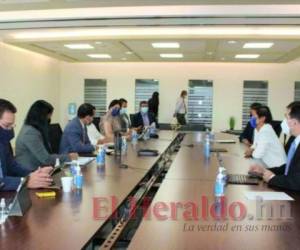 Las primeras reuniones de la misión del FMI comenzaron el miércoles con las autoridades del Gabinete Económico. Foto: El Heraldo