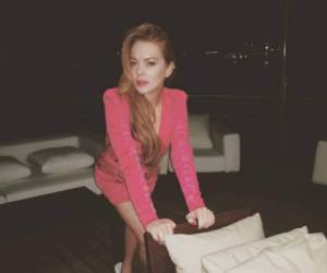 Lindsay Lohan tiene 30 años y carga con una vida bastante escandalosa. Foto Instagram
