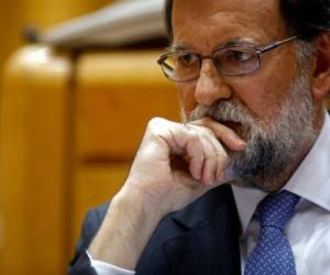 El presidente del gobierno español, Mariano Rajoy, en una foto este día en la sede de gobierno. Foto: El Heraldo.