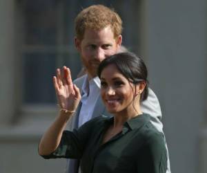 Meghan quedó embarazada a meses de haberse casado con Harry. Foto: AFP