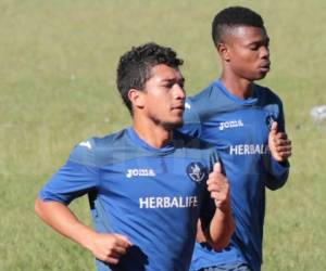 Néstor Martínez, jugador que salió de las reservas del Vida a Olimpia y ahora está en Motagua. Foto: Ronal Aceituno.