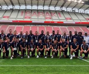 Honduras ya realizó el reconocimiento de la cancha donde jugará su primer partido en los Juegos Olímpicos de Tokio.