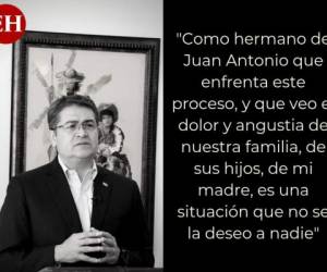 El presidente de Honduras, Juan Orlando Hernández, brindó este jueves una comparecencia para referirse al juicio que enfrenta en Nueva York su hermano Juan Antonio Hernández. Además, rechazó que el país sea un narcoestado.