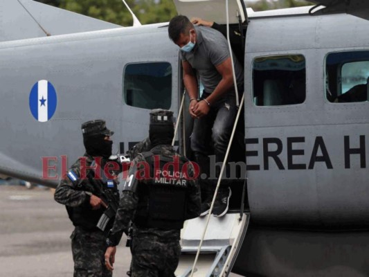 El supuesto narcotraficante hondureño fue detenido el 23 de agosto de 2021 en el barrio El Cedro de El Paraíso, Copán.