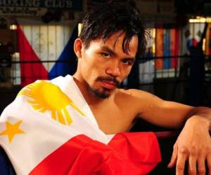 Manny Pacquiao, boxeador filipino, ahora retirado del profesionalismo.
