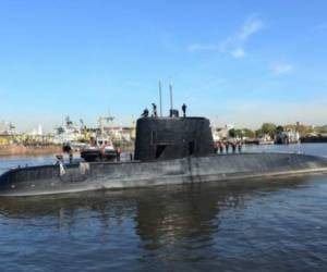 El submarino ARA San Juan partió con 44 tripulantes los cuales dieron por muertos hace esta semana. Foto: AP