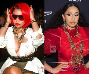 En una publicación en Instagram, Cardi B no mencionó directamente a Minaj pero aludió a la pelea y dijo que comenzó porque se menospreciaron sus aptitudes como madre. (Foto: AP)