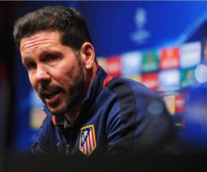 Fiel a su estilo, Cholo Simeone envió un dardo a Real Madrid. Foto: Agencia: AFP.