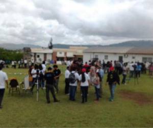 En la Facultad de Ciencias Espaciales de la UNAH se instalarán dos telescopios para que el público pueda apreciar el eclipse lunar. Foto: EL HERALDO