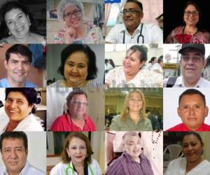 El nuevo coronavirus le ha arrebatado la vida a casi 40 trabajadores sanitarios, la mayoría médicos. En las fotografías aparecen algunas de las víctimas del mortal virus.