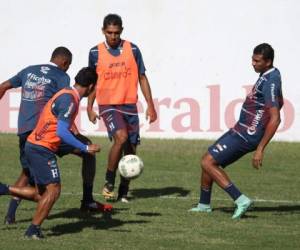 Los jugadores de la Selección Nacional de Honduras realizaron un nuevo día de entrenamiento en Comayagua.