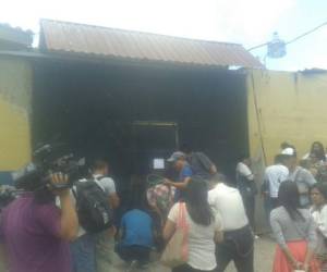 Los menores fueron llevados hacia la posta policial de Belén en Comayagüela.