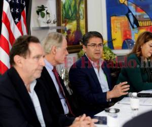 Hernández se reunió en las últimas horas con varios senadores y congresistas de Estados Unidos.
