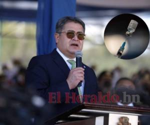 El presidente de Honduras, Juan Orlando Hernández. Foto: Cortesía.