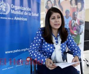 Piedad Huerta, representante de la OPS en Honduras, aseguró a EL HERALDO que los problemas en salud son delicados.