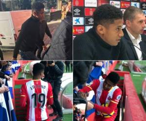 Anthony Choco Lozano ha sido presentado la mañana de este miércoles en el Girona FC de España como uno de los refuerzos para la actual temporada. (Fotos: @GironaFC)