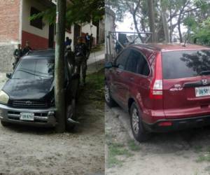 La Fuerza de Seguridad Interinstitucional Nacional (Fusina) recuperó este lunes en la capital de Honduras dos camionetas robadas: Un vehículo tras ser abandonado por los antisociales y el otro fue localizado en el sector de Sinaí y tenía unas horas de haber sido robado.