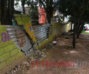 La Escuela Experimental de Música en el Hato de Enmedio se encuentra dañada. Foto: Johny Magallanes/El Heraldo
