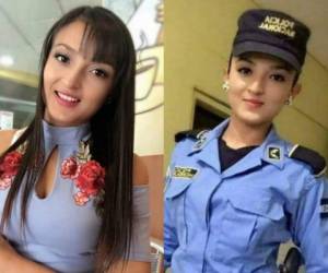 Vivi Martínez Alvarado, la 'Barbie Policía' de Honduras.