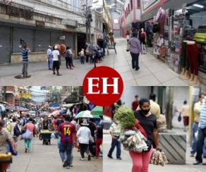 Este miércoles los comercios de la capital de Honduras abrieron nuevamente sus puertas luego de que en Consejo de Ministros se aprobara el reinicio de la Fase 1 de la reapertura inteligente. FOTO: Marvin Salgado/EL HERALDO.