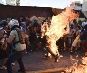 Orlando José Figueras (21) es el nombre del joven víctima. Foto AFP