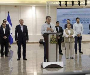 Juan Orlando Hernández, presidente de Honduras. Foto Casa Presidencial