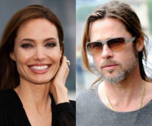 Otra pequeña de Jolie y Pitt prefiere el estilo masculino. Fotos AFP
