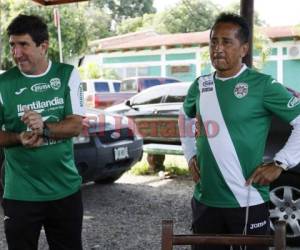 Tras el silencio que prometió Héctor Vargas a la prensa deportiva, su asistente Jorge Pineda es el encargado de la actualidad en Marathón. Foto:El Heraldo