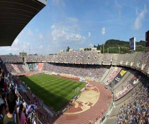 El Estadio Olímpico Lluís Companys será la sede del encuentro que se jugará a las 6:00 pm, hora española. Foto/AFP