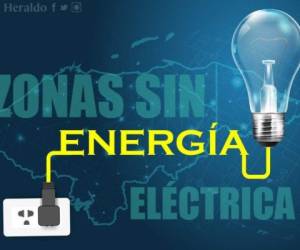 Los cortes de energía serán entre las 8 de la mañana y las 5 de la tarde.