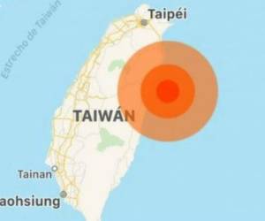 El terremoto se registró frente a las costas de Taiwán. Foto: El Universo