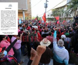 El Congreso Nacional sesionó en Bosques de Zambrano. Foto: EL HERALDO.