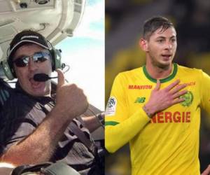 El piloto David Ibbotson y Emiliano Sala murieron en el accidente.