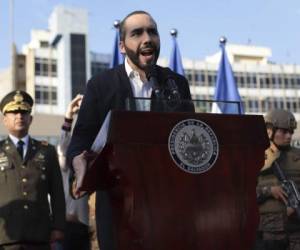 Hasta el momento Nayib Bukele sigue sin pronunciarse acerca de la posibilidad de presentarse a la reelección presidencial. Foto: AP