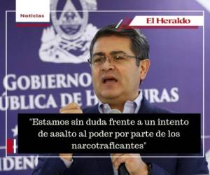 El presidente de Honduras, Juan Orlando Hernández, se defendió el lunes de las acusaciones de supuesta corrupción señalando a políticos de la oposición de intentar asaltar el poder junto a redes criminales.