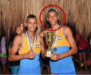 El deportista Juan Menjívar es uno de los integrantes de la selección de voleibol de Honduras.