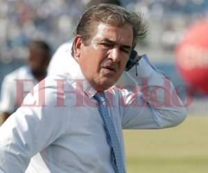 Jorge Luis Pinto, ex entrenador de la selección de Honduras. Foto EL HERALDO