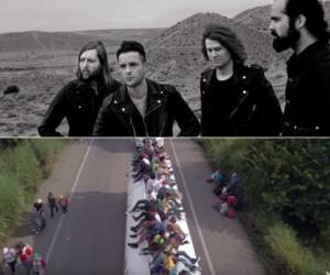 The Killers ha sorprendido a sus fans con el contenido de su nueva canción 'Land Of The Free'.