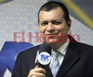 Santos Orlando Ponce Morazán, periodista de Televicentro. Foto EL HERALDO