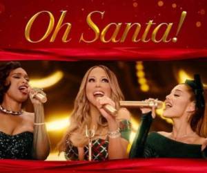Jennifer Hudson, Mariah Carey y Ariana Grande unieron sus voces en el tema 'Oh Santa'!'. Foto: Instagram
