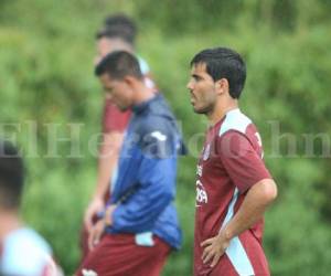 Martin Pucheta, jugador argentino del Motagua. Foto de Efraín Salgado / El Heraldo.