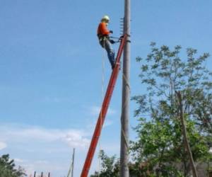 Las cuadrillas de la Empresa Energía Honduras realizarán diferentes trabajos de mantenimiento en las zonas.