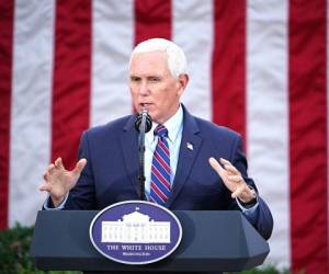 El vicepresidente de Estados Unidos, Mike Pence. AP.