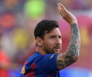 La carta redactada por Messi tiene fecha de este martes 25 de agosto. Foto: AFP