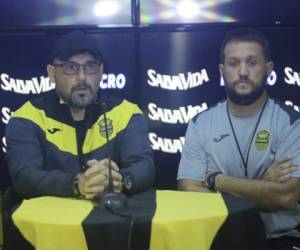 Tato García puso fin a su vinculo con Real España luego de dos años al mando de los Aurinegros. Foto: Cortesía Twitter