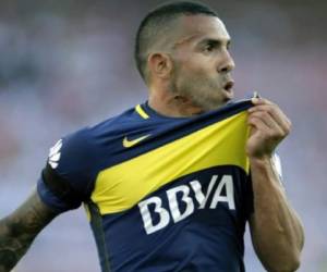 Carlos Tevez, es el capitán del Boca, actual campeón de la Superliga argentina. Foto: Agencia AFP