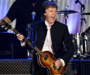 Paul McCartney cautivó a todos los presentes al interpretar de forma improvisada uno de sus éxitos. FOTO: AP